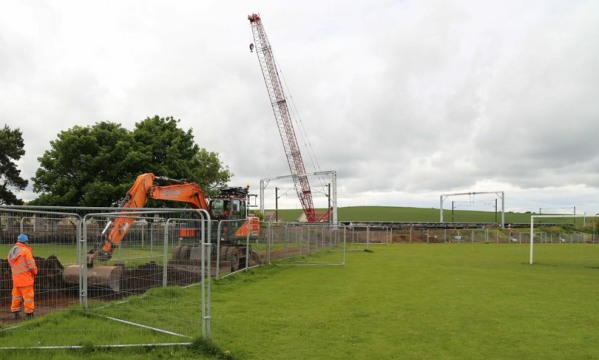 East Linton Station Construction - 2022-05-30